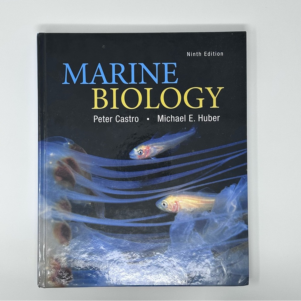 Marine Biology Textbook - Ninth Edition (used)